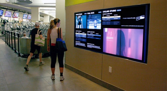 Giải pháp Digital Signage cho phòng tập Gym