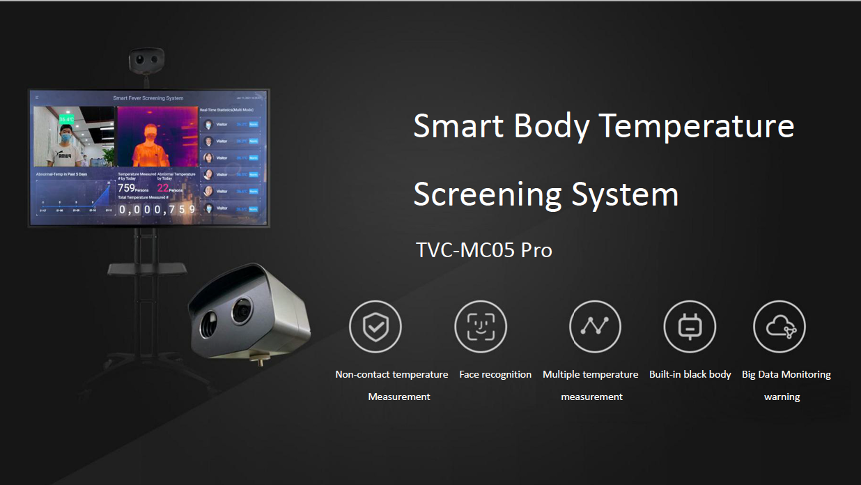 Camera đo thân nhiệt TVC-MC05 Pro hỗ trợ doanh nghiệp vượt qua đại dịch