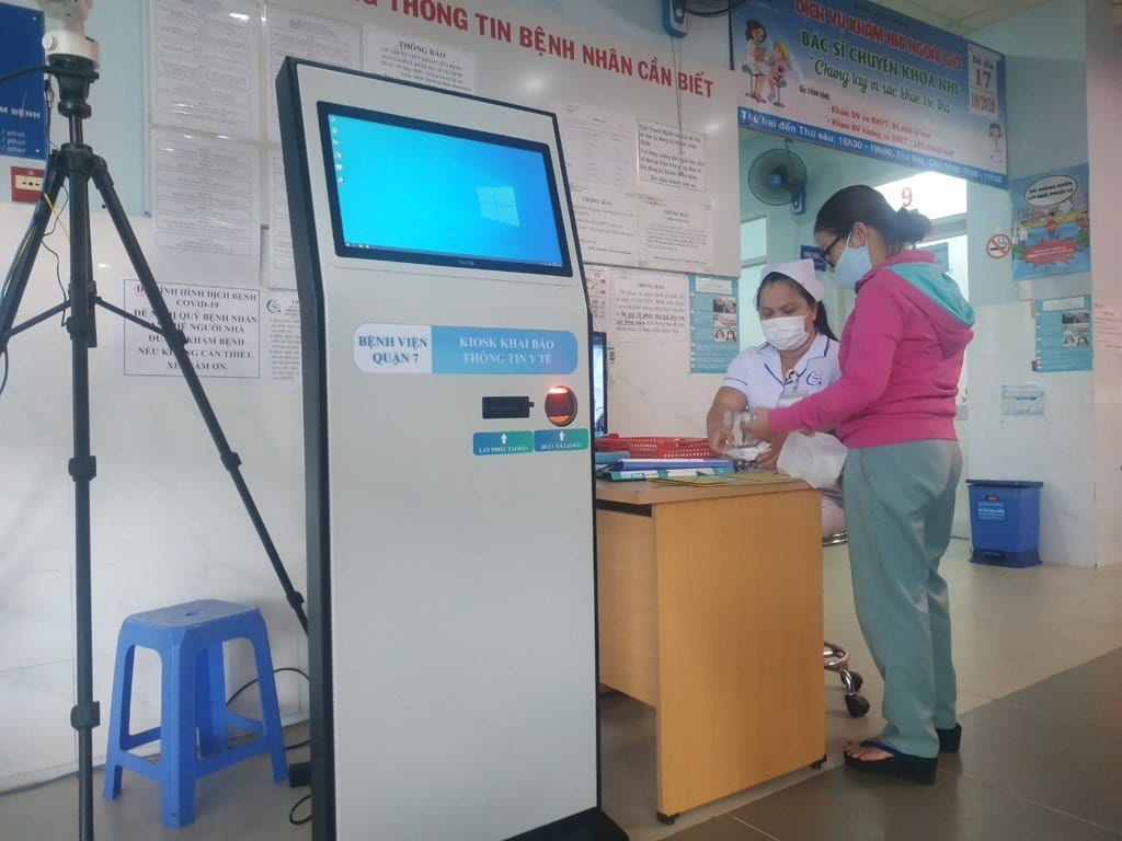 Kiosk tự phục vụ và những lợi ích trong ngành y tế