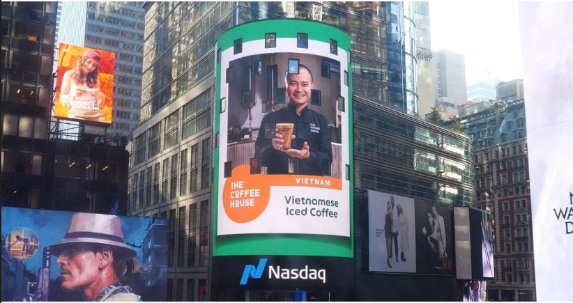 Cà phê Việt Nam và hành trình truyền cảm hứng của thương hiệu Việt tại Quảng trường Thời Đại New York ​​​​​​​