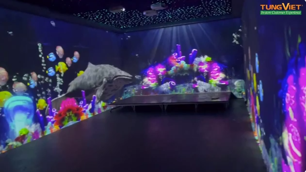 Công nghệ trình chiếu Ocean- Immersive room