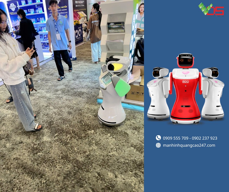 🤖 SANBOT – TÂM ĐIỂM CÔNG NGHỆ TẠI SỰ KIỆN | BỨT PHÁ TRẢI NGHIỆM KHÁCH THAM DỰ 🔥