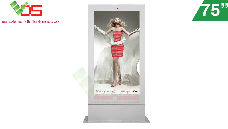 🌟 MÀN HÌNH QUẢNG CÁO ĐỨNG NGOÀI TRỜI 75 INCH – GIẢI PHÁP TRUYỀN THÔNG HIỆU QUẢ THỜI ĐẠI SỐ! 🌟