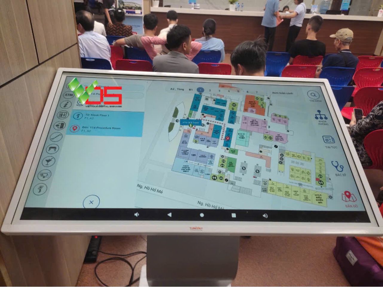 VDS – Giải Pháp Phần Mềm Chỉ Đường Thông Minh Cho Trung Tâm Thương Mại và Siêu Thị Hiện Đại