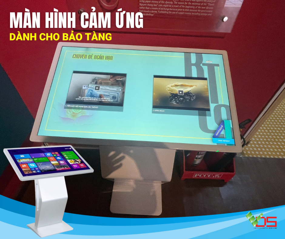 Màn Hình Cảm Ứng – “Trợ Thủ Đắc Lực” Nâng Tầm Trải Nghiệm Bảo Tàng
