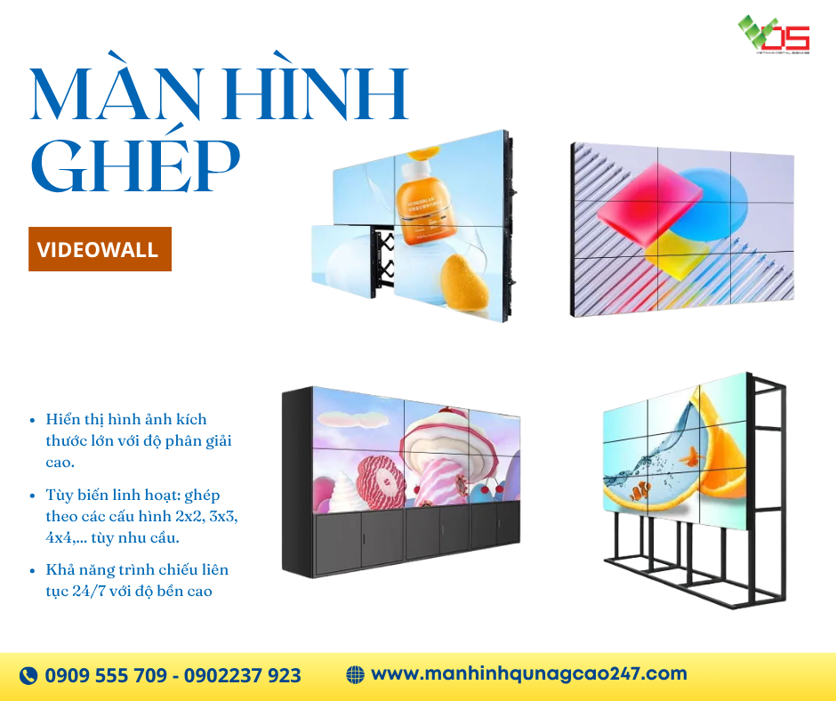 Màn Hình Ghép – Quy Trình Lắp Đặt Chuyên Nghiệp Và Đạt Chuẩn Từ VDS