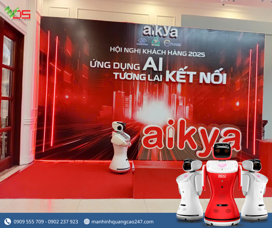 Robot Sanbot – Tâm điểm công nghệ tại sự kiện