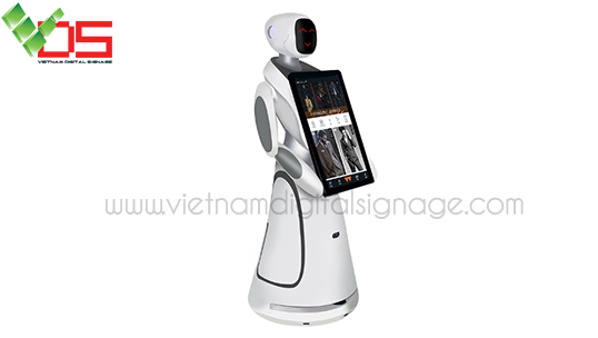 🤖 Robot Reception – Xu hướng đột phá trong ngành dịch vụ và doanh nghiệp hiện đại