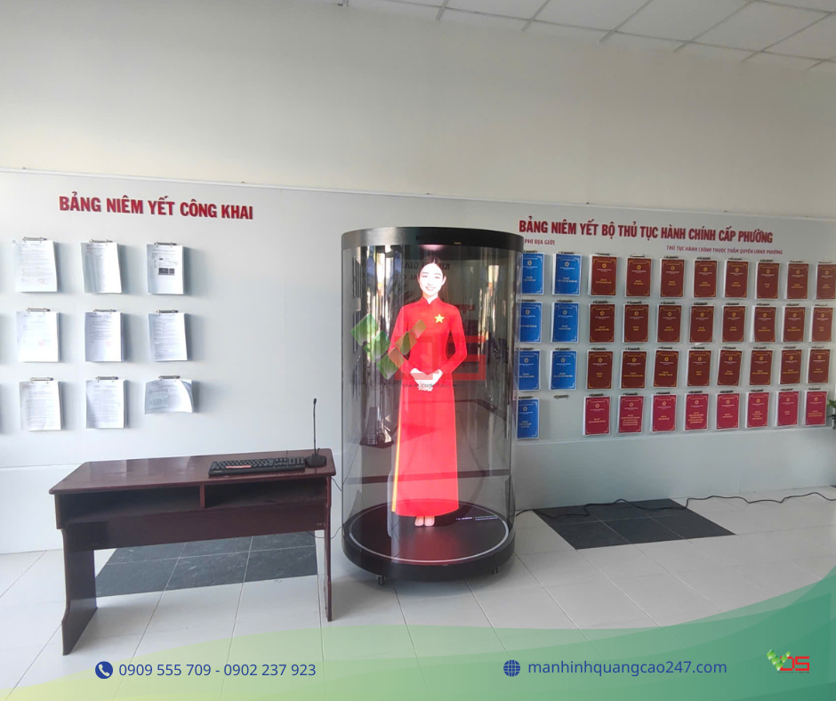 Trợ lý Holobox 3D cho UBND: siêu tiện lợi, dễ dùng, đúng tinh thần “Bình dân học vụ số”