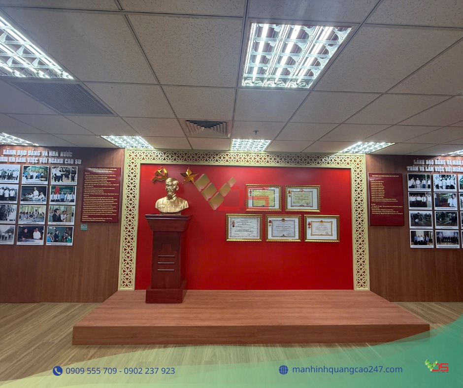 VDS VỪA HOÀN THIỆN PHÒNG TRUYỀN THỐNG TẠI CÔNG TY CAO SU – THÊM MỘT KHÔNG GIAN LƯU GIỮ KÝ ỨC VÀ TRUYỀN CẢM HỨNG TỰ HÀO CHO CÁC THẾ HỆ HÔM NAY VÀ MAI SAU