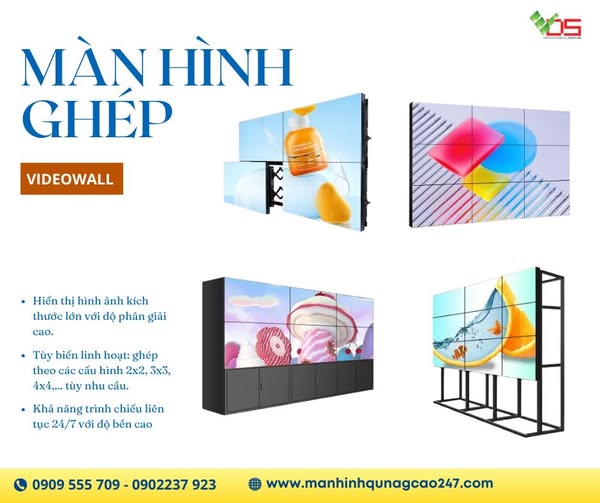 Màn Hình Ghép Là Gì? Giải Pháp Trình Chiếu Hiện Đại Cho Doanh Nghiệp Thời Đại Số