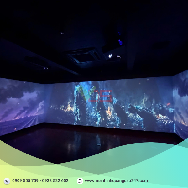 Immersive Room – Không gian trình chiếu nhập vai, mở ra trải nghiệm truyền thông hoàn toàn mới cho doanh nghiệp trong kỷ nguyên số.