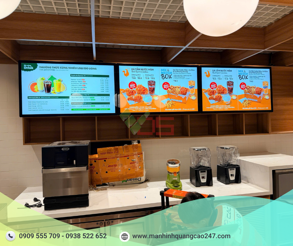 VDS CHUYÊN LẮP ĐẶT MÀN HÌNH QUẢNG CÁO TREO TƯỜNG TẠI SÂN BAY – SẮC NÉT, CHUYÊN NGHIỆP, ẤN TƯỢNG