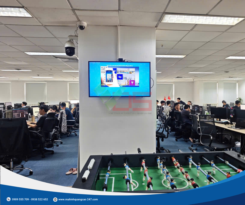 MÀN HÌNH QUẢNG CÁO TREO TƯỜNG VDS – GIẢI PHÁP HIỂN THỊ VÀ QUẢN LÝ NỘI DUNG TỪ XA THÔNG MINH