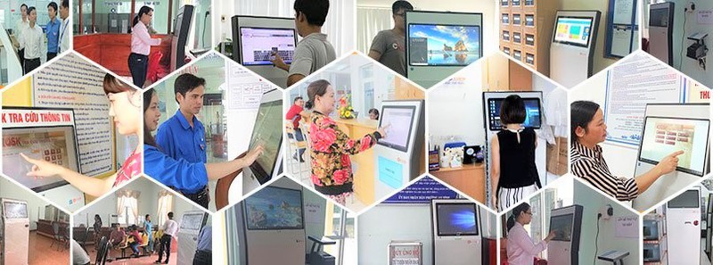 Ứng dụng Kiosk cảm ứng tra cứu thông tin tại khu vực hành chính công