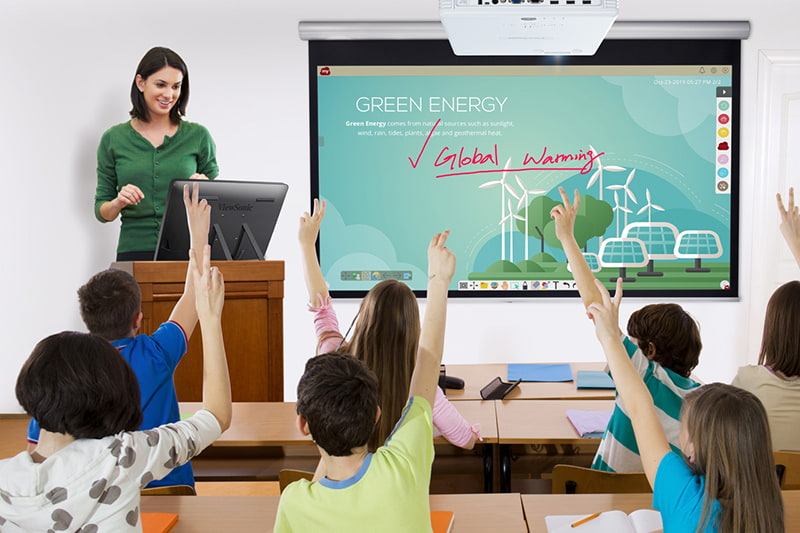 Các loại màn hình cảm ứng sử dụng cho giáo dục và doanh nghiệp