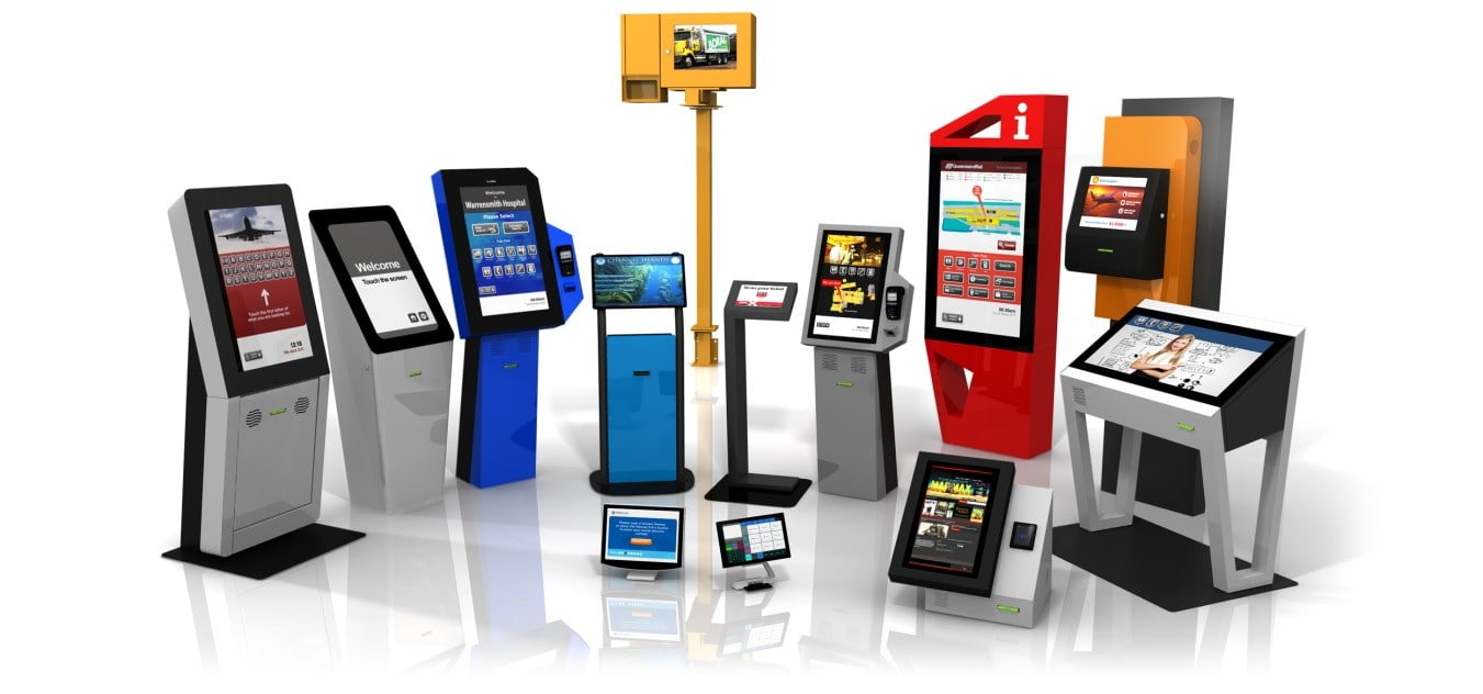 Kiosk xếp hàng - Hệ thống thấy số thứ tự tự động cho các ngân hàng