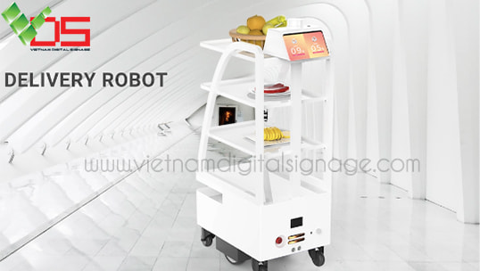 Robot phục vụ nhà hàng