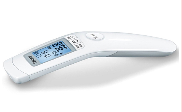 Thiết bị đo thân nhiệt và rửa tay - Giải pháp phòng chống Covid 2in1