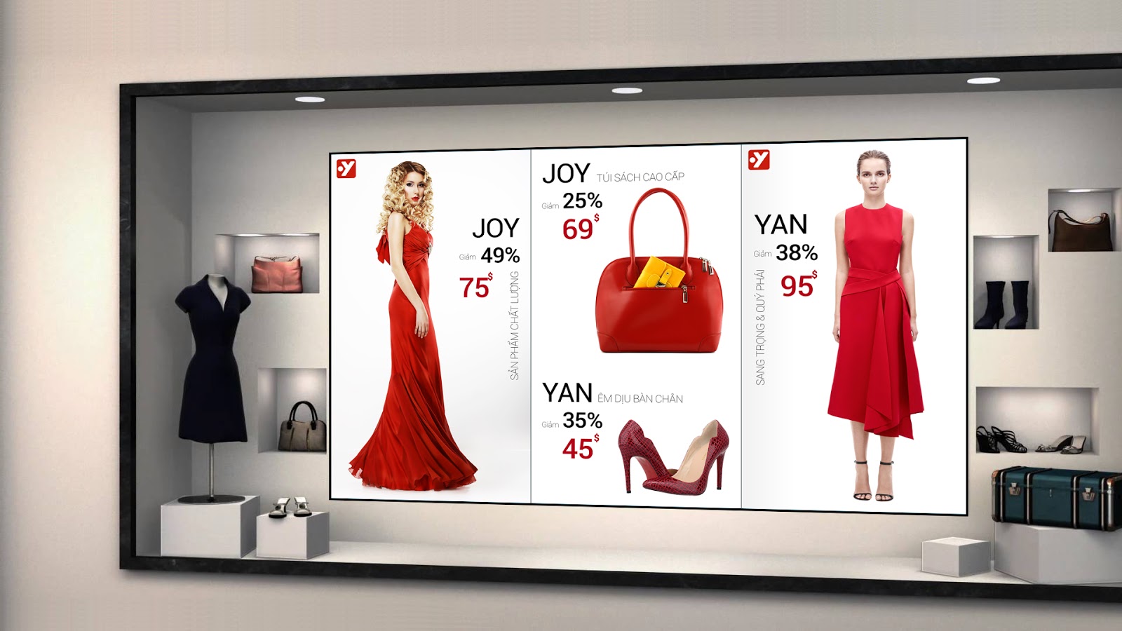 Ứng dụng chiến lược Digital Signage cho ngành bán lẻ
