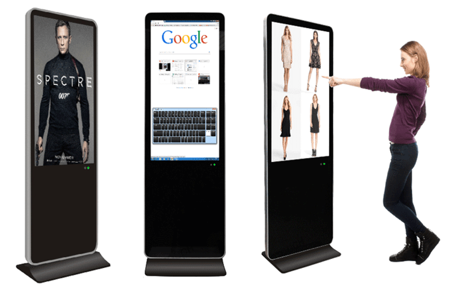 Vì sao màn hình quảng cáo chân đứng 55 inch luôn được tin dùng?